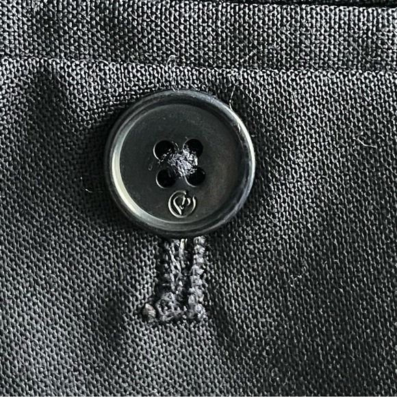 3.1 PHILLIP LIM // 98% wool navy blue cigarette trouser pants (0) - Picture 4 of 4